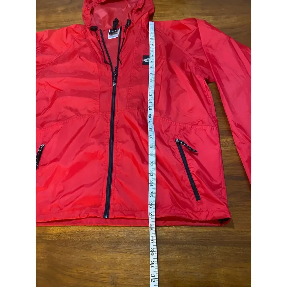 Red The North Face Lightweight Hooded Windbreaker | Rain Trail Jacket‎ (Men's L)